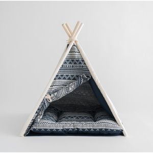 Nooee Pet "Cooper" Teepee / Pet Tent - Navy